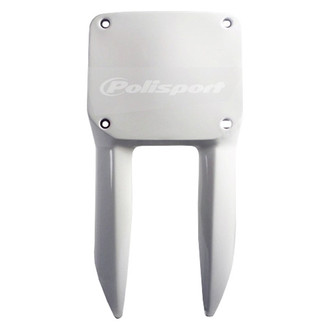 Polisport® - White Number Plate