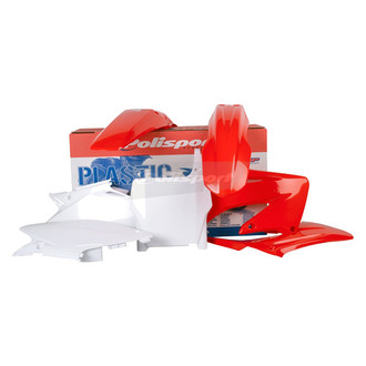 Polisport® 90082 - MX™ Red Plastic Kit