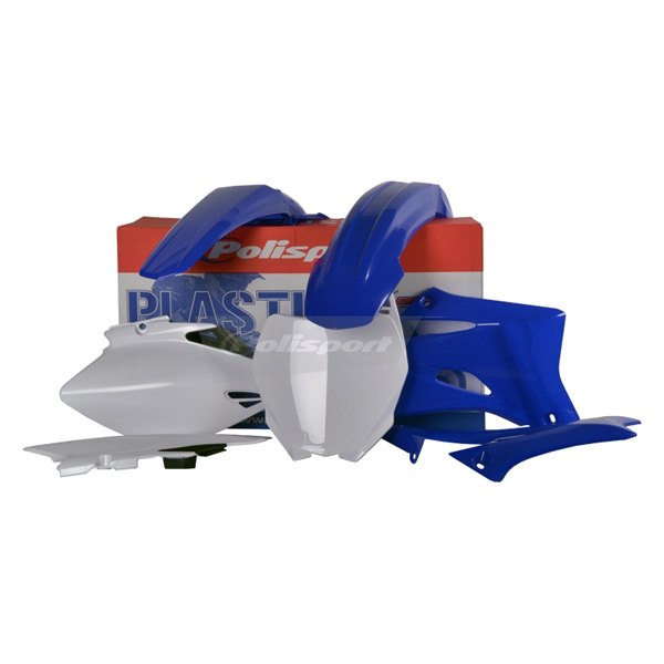 Polisport® - MX™ White/Blue Plastic Kit