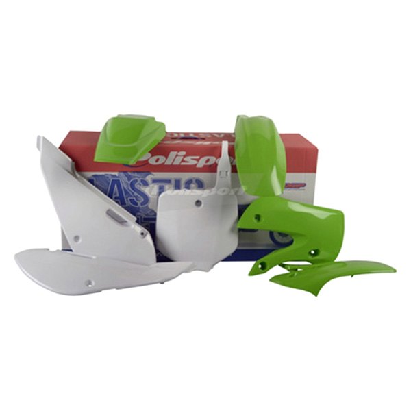 Polisport® - MX™ Green/White (OEM 11-12/16-21) Plastic Kit