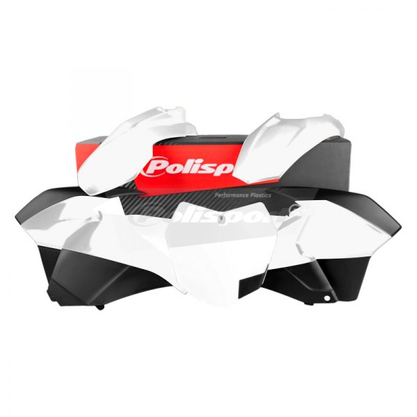 Polisport® - Enduro™ White Plastic Kit