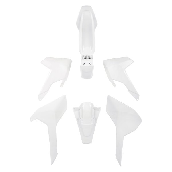 Polisport® - Enduro™ White Complete Plastic Kit