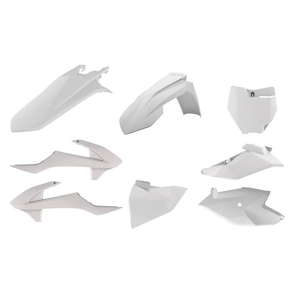 Polisport® 90761 MX™ White Plastic Kit
