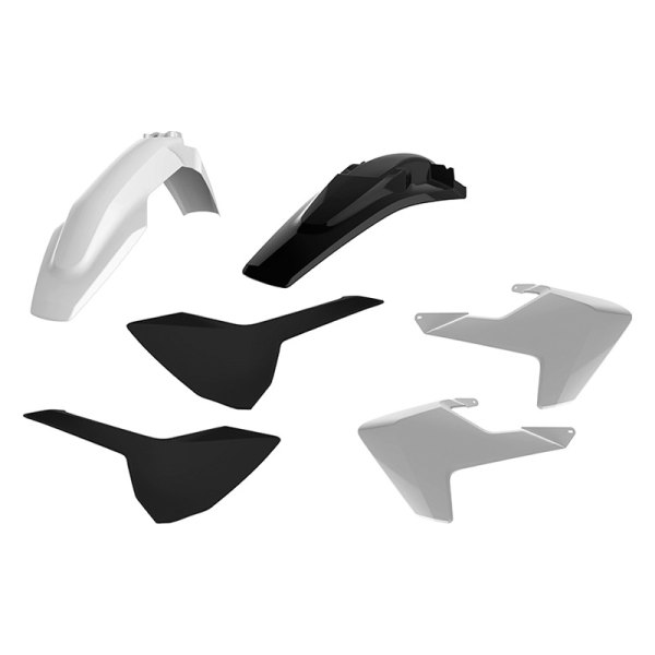 Polisport® - MX™ White/Black Plastic Kit