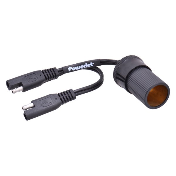 Powerlet® - SAE Y-Cable to Cigarette Socket and SAE Adapter