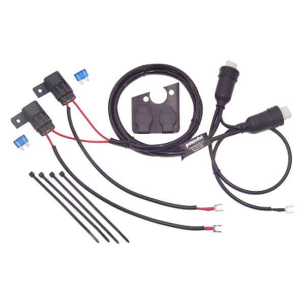 Powerlet® - Dual Outlet Bracket Rearset Kit with Keylock
