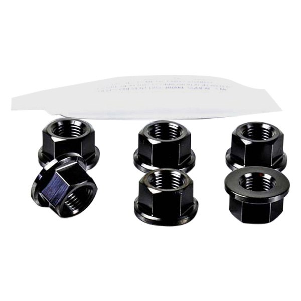Gold Aluminium Sprocket Nut M10 x 1.25mm Rolled Thread