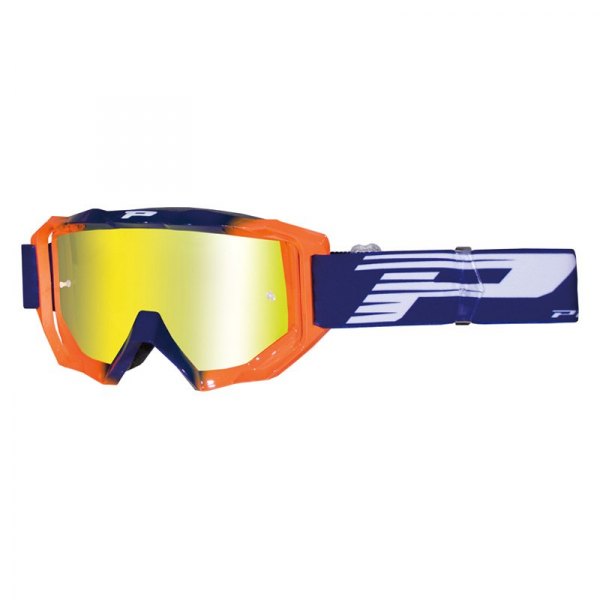 Pro Grip® - Pg 3200 Fluo Venom Goggles (Fluo Orange/Blue)