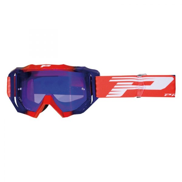 Pro Grip® - Pg 3200 Fluo Venom Goggles (Red/Blue)