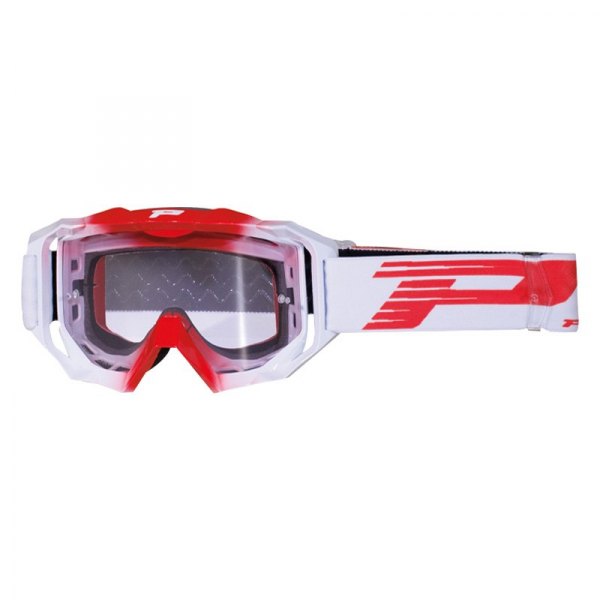 Pro Grip® - Pg 3200 LS Venom Goggles (Red/White)