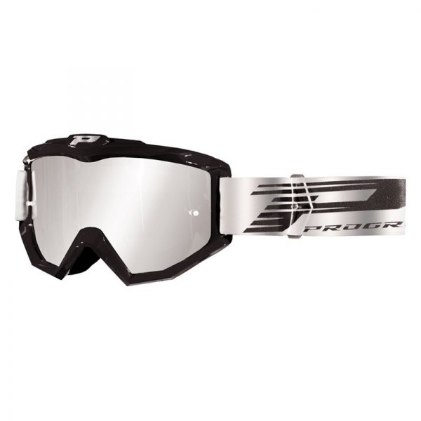 Pro Grip® - Pg 3201 FL Atzaki Goggles (Black/Silver)