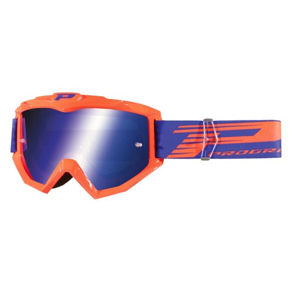 Pro Grip® - Pg 3201 FL Atzaki Goggles (Fluo Orange/Blue)