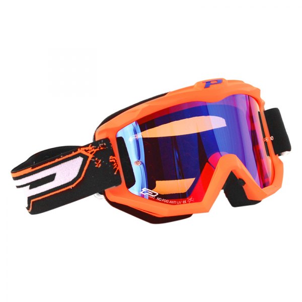 Pro Grip® - 3204 FL MX Serries Goggles (Orange)