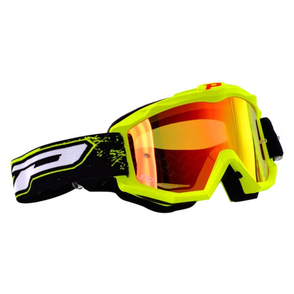 Pro Grip® - 3204 FL MX Serries Goggles (Yellow)