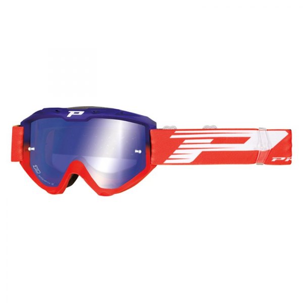 Pro Grip® - Pg 3450 Fluo Riot Goggles (Blue/Red)