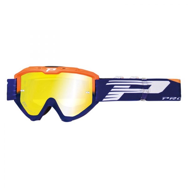 Pro Grip® - Pg 3450 Fluo Riot Goggles (Fluo Orange/Blue)