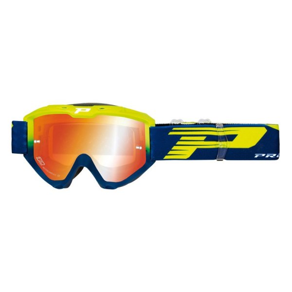 Pro Grip® - Pg 3450 Fluo Riot Goggles (Fluo Yellow/Blue)
