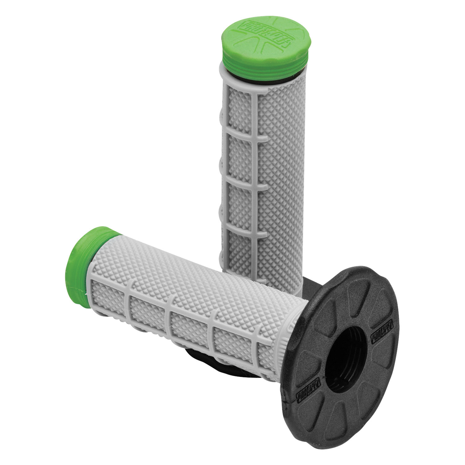 ProTaper® 024863 - Half Waffle MX Tri Density Grips - MOTORCYCLEiD.com