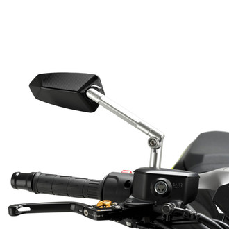 Puig® - F1.1 Right Side Black Rear View Mirror