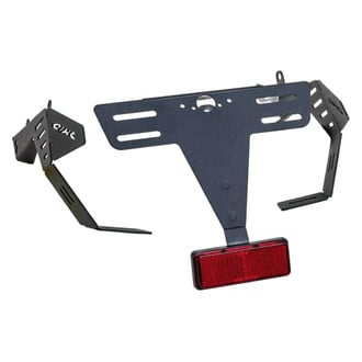 Puig® - Black License Plate Support