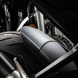 Puig® - Rear Matte Black ABS Plastic Fender Extension