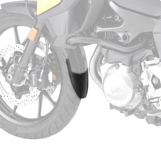 Puig® - Front Black ABS Plastic Fender Extension