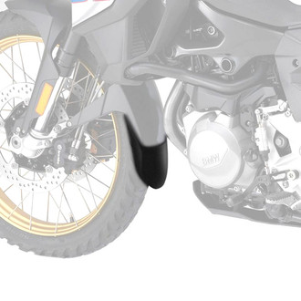 Puig® - Front Black ABS Plastic Fender Extension