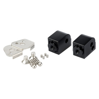 Puig® - Racing Passenger Footrest Fixation Adapter Kit