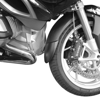 Puig® - Front Black ABS Plastic Fender Extension