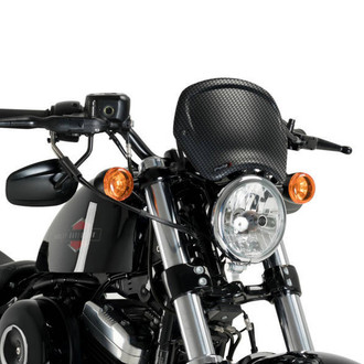 Puig® - Plastic Carbon Look Front Plate