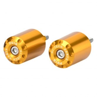 CNC Orange Heavy Weight 7/8" 22mm Handle Bar Ends Vibration - Foto 3