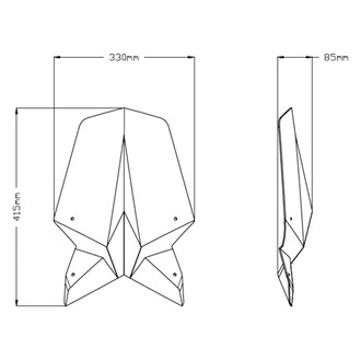 Puig® - New Generation Touring Windshield