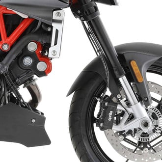 Puig® - Front Black ABS Plastic Fender Extension
