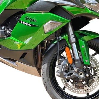 Puig® - Front Black ABS Plastic Fender Extension