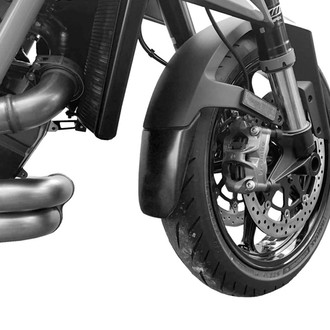 Puig® - Front Black ABS Plastic Fender Extension