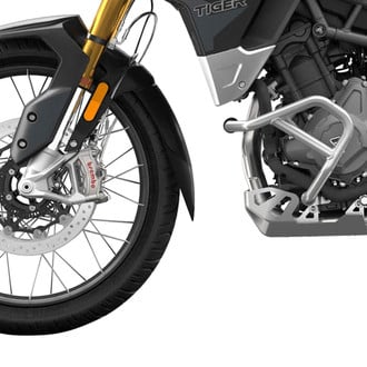Puig® - Front Black ABS Plastic Fender Extension