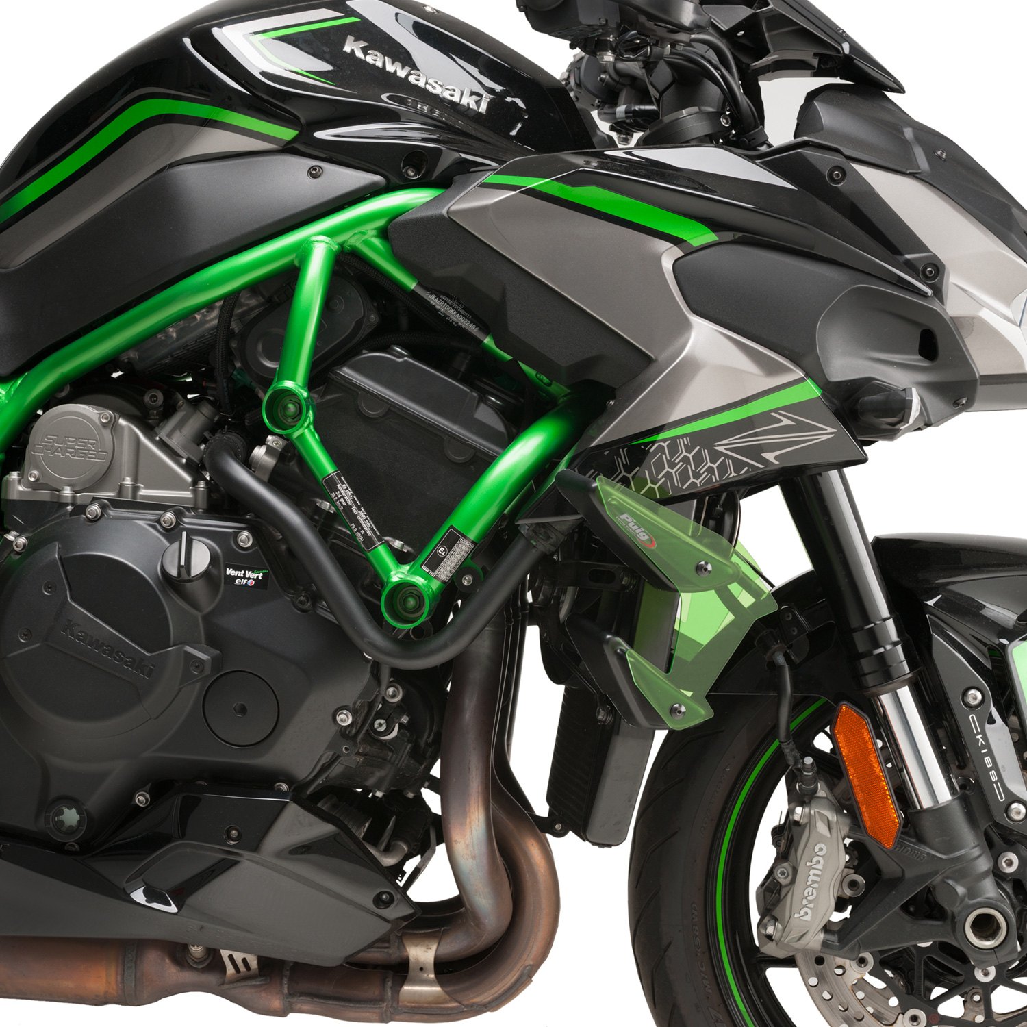 Kawasaki Sport/Street Bike Handguards & Wind Deflectors