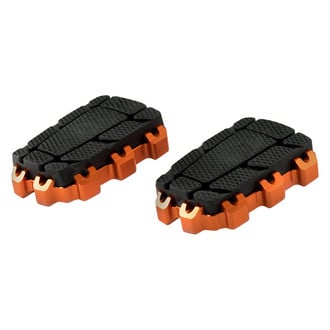 Puig® - Hi-Tech Enduro 2.0 Orange Foot Pegs