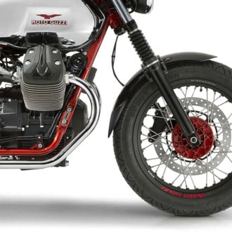 Puig® - Front Black ABS Plastic Fender Extension
