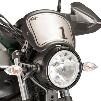 Puig® - Plastic Headlight Bracket Mounting Front Plate