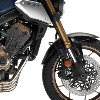 Puig® - Front Black ABS Plastic Fender Extension