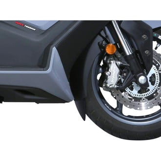 Puig® - Front Black ABS Plastic Fender Extension