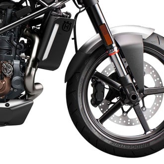 Puig® - Front Black ABS Plastic Fender Extension