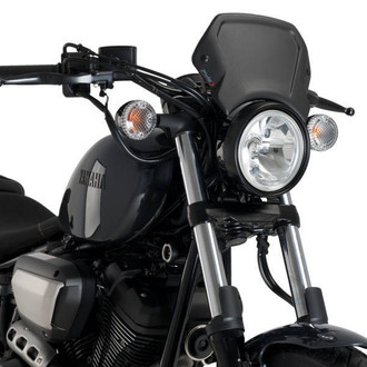 Puig® - Aluminum Black Front Plate
