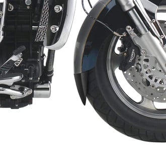 Puig® - Front Black ABS Plastic Fender Extension