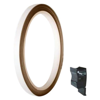 Puig® - White Fluorescent Rim Strip with Applicator
