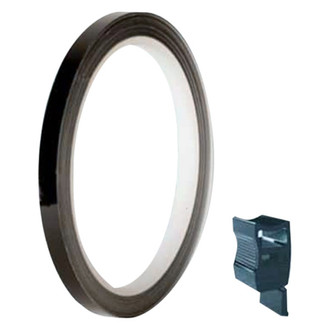 Puig® - Matte Black Rim Strip with Applicator