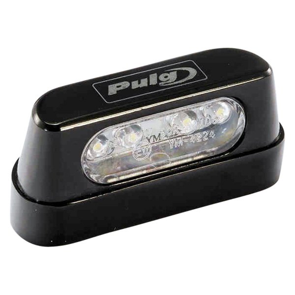 Puig® - TRO Style Black LED License Plate Light