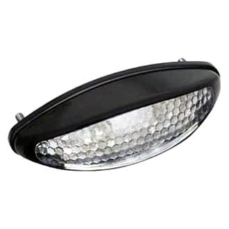 Puig® 4818N - Lib Style Black Homologated Stop Light/Position LED License Plate Light