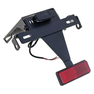 Puig® - Black License Plate Support